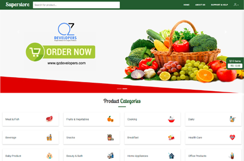 QZ Developers Grocery Store